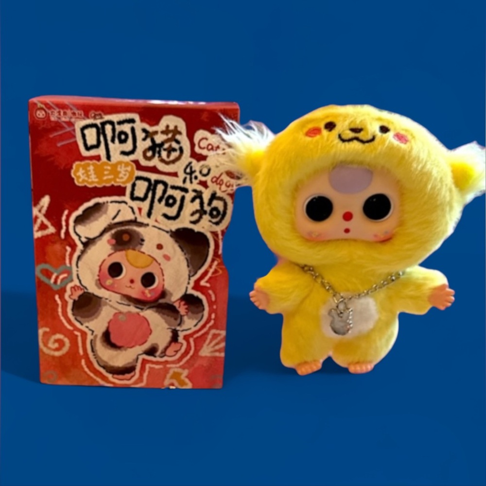 Baby Three Cat & Dog Plush Blind Box Cheese - Picture 3 of 17